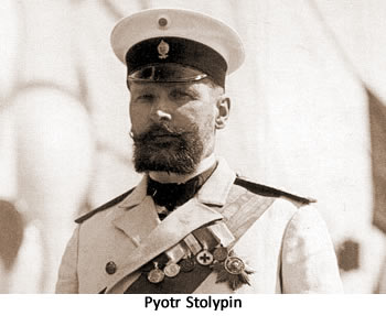 primer ministro Piotr Stolypin